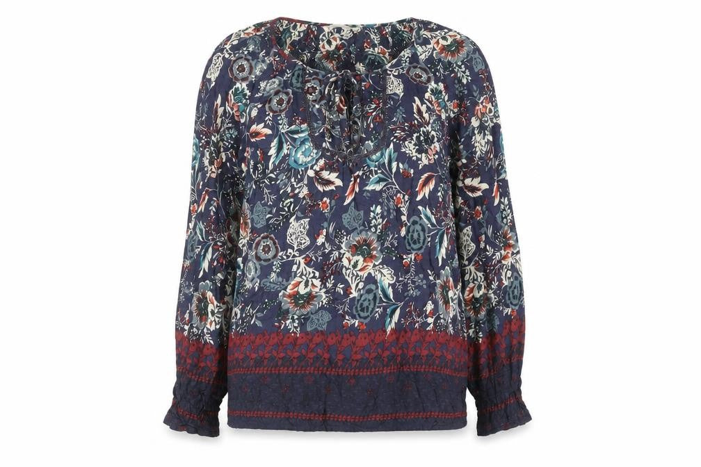 Marks & Spencer Women's Multicoloured Floral Tunic Blouse Size 12