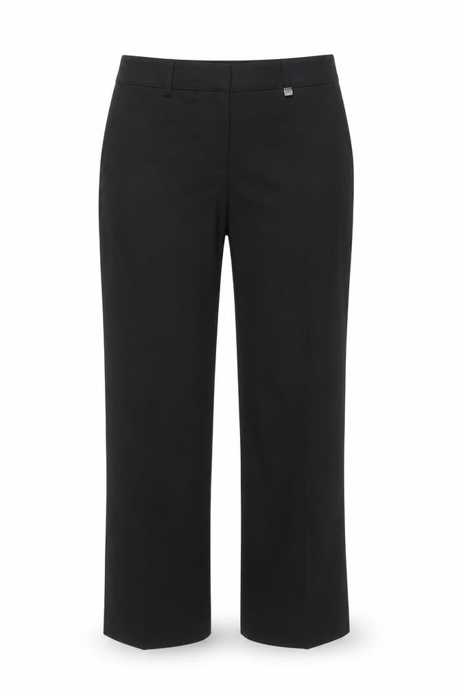 Next Women's Black Straight Trousers, Size 10