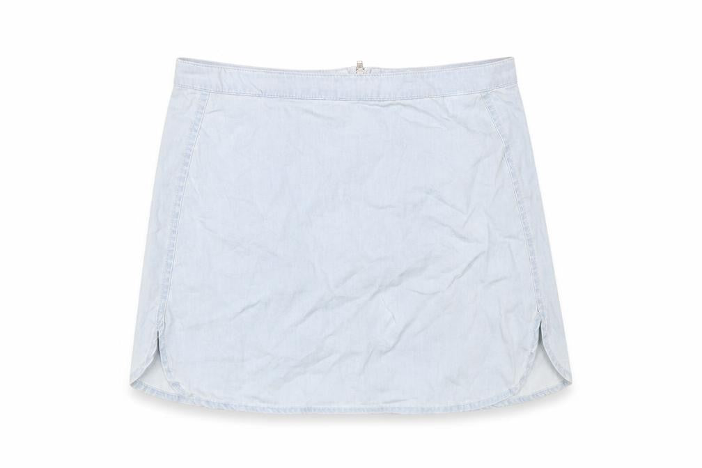 Double Agent Women Blue Denim Short Skirt Size 12