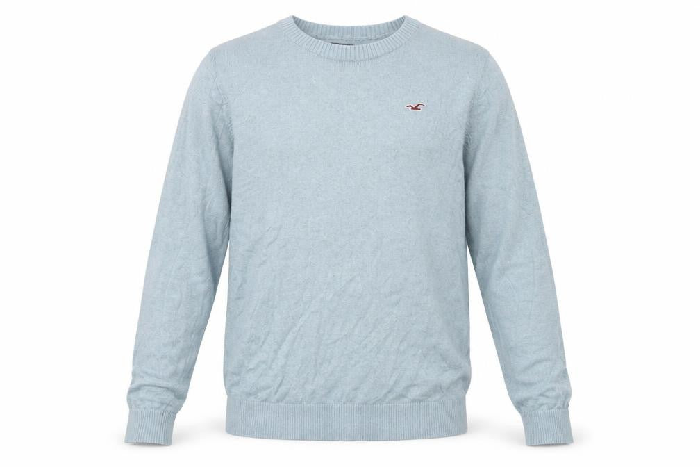 Hollister Men's Blue M Pullover Jumper Crew Neck