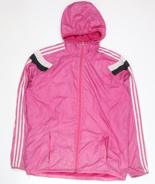 Better-Place XL Pink Windbreaker for Unisex Adults, Lightweight