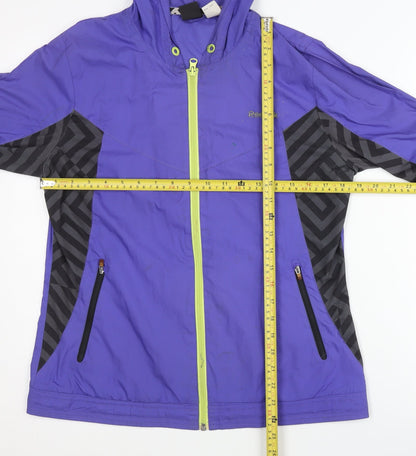 Reebok Women's Purple Windbreaker M - Running & Jogging
