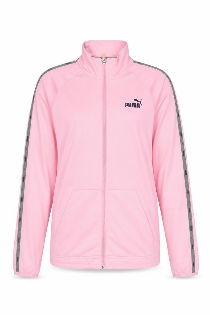 Puma Girls Pink Track Jacket, Size 14, Lightweight Sportswear