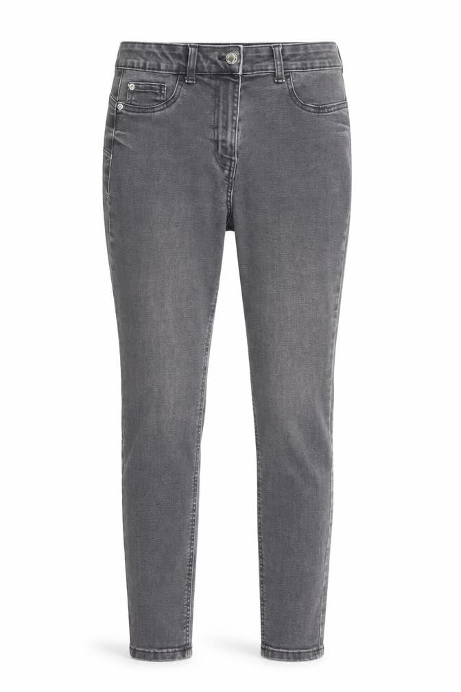 Primark Women’s Grey Skinny Jeans Size 8 Slim Fit Mid Rise Denim