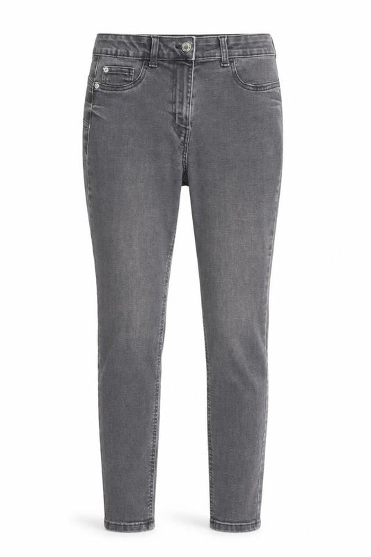 Primark Women’s Grey Skinny Jeans Size 8 Slim Fit Mid Rise Denim