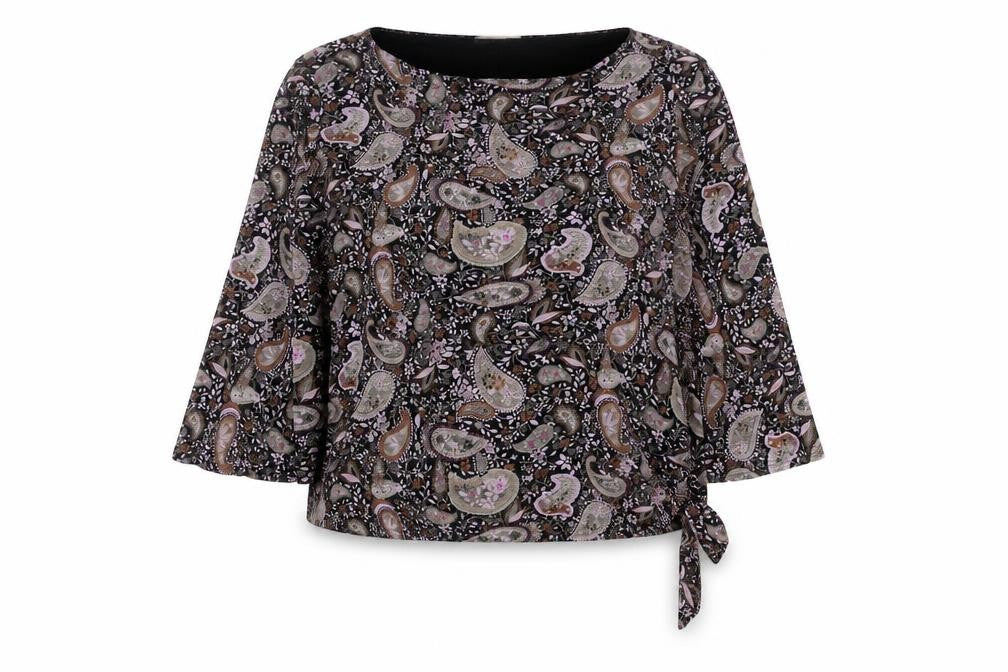 Bonmarché Women’s Multicoloured Paisley Tunic Blouse Size L