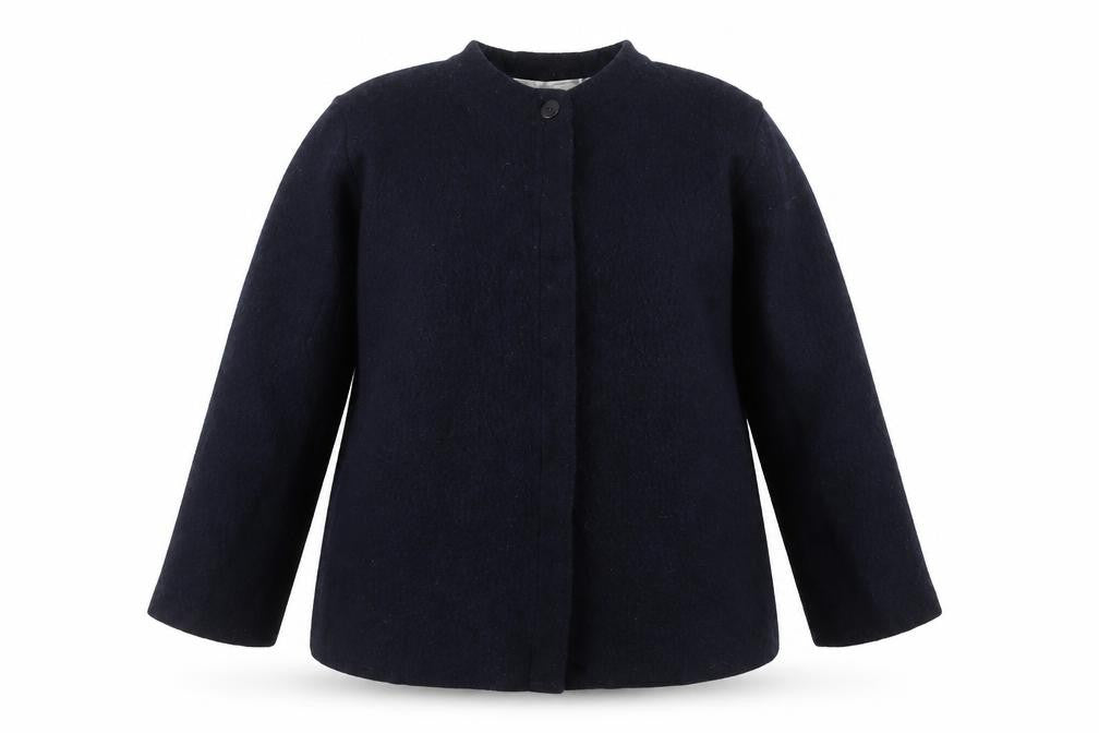Marks & Spencer Women’s Blue Wool Long Sleeve Cardigan UK 12