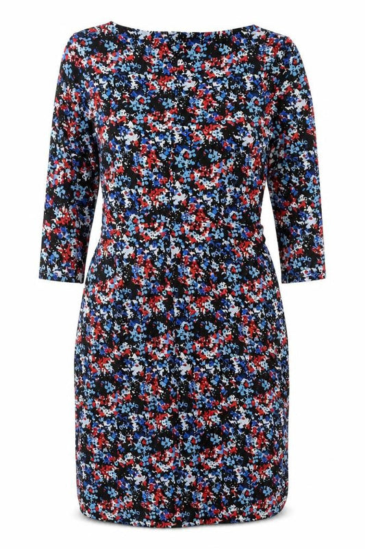 Precis Petite Women's Multicoloured Size 10 Sheath Knee Length Dress