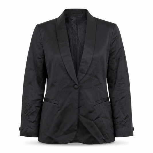 Marks & Spencer Women’s Black Size 10 Tuxedo Blazer Shawl Collar