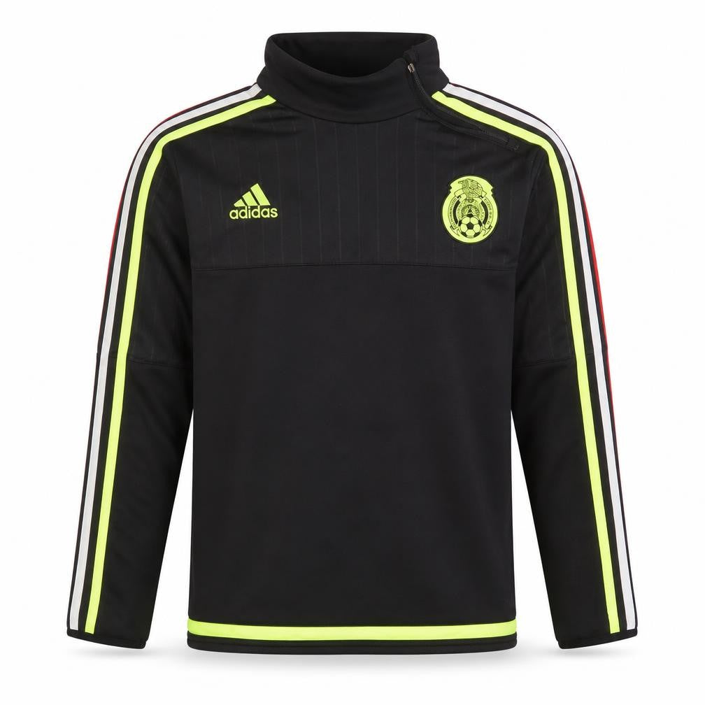 Adidas Men’s Black S Football Track Jacket 1/4 Zip Sportswear