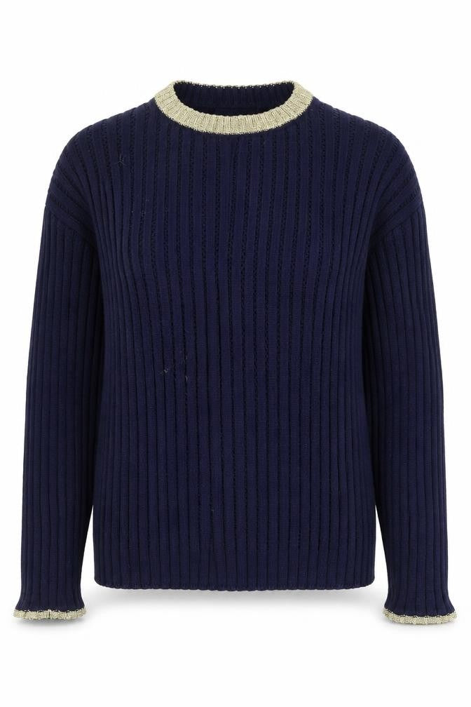 Marks & Spencer Women’s Blue Crew Neck Jumper Size 12