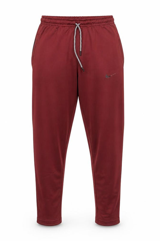 Nike Men's Red Jogger Trousers S Regular Fit Fleece Autumn Winter