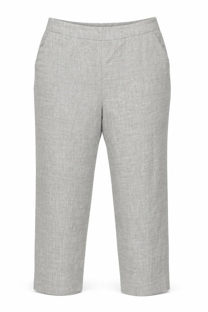 David Nieper Women’s Grey Plus Size 22 Straight Leg Trousers