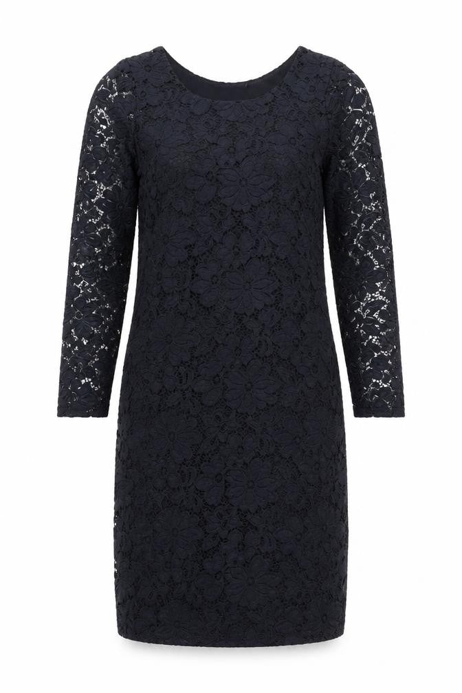 A Postcard from Brighton Women’s Black Lace Sheath Dress S Knee Length