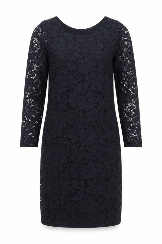 A Postcard from Brighton Women’s Black Lace Sheath Dress S Knee Length