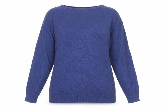 Debenhams Women Blue Size 18 Crew Neck Pullover Jumper