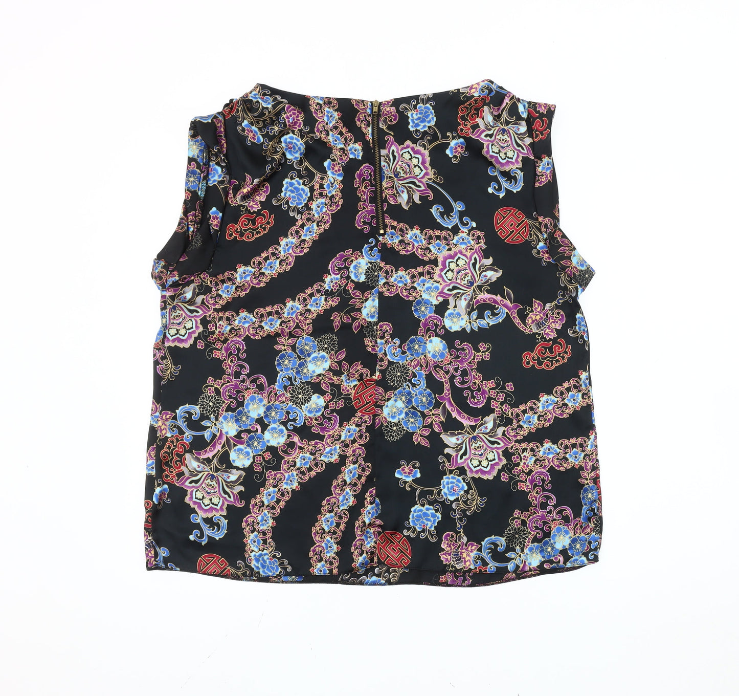 Red Herring Women's Multicoloured Floral Sleeveless Blouse Size 18