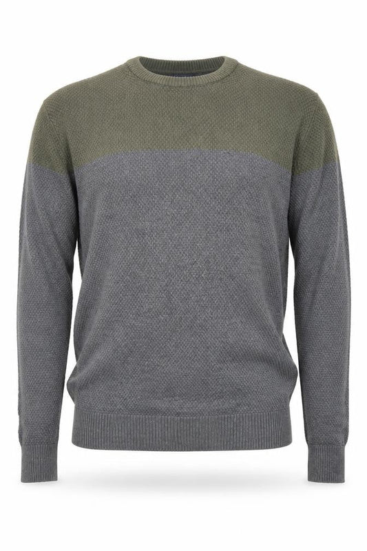 Gap Men’s Grey Cotton Crew Neck Pullover Jumper M Regular Fit
