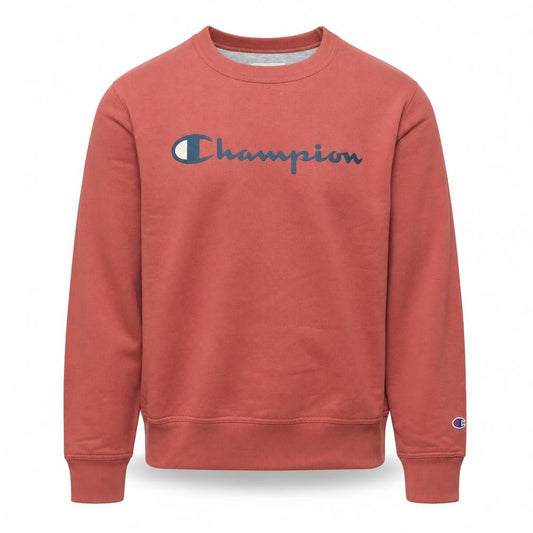 Champion Men’s Red Pullover Sweatshirt S Logo Graphic Jersey