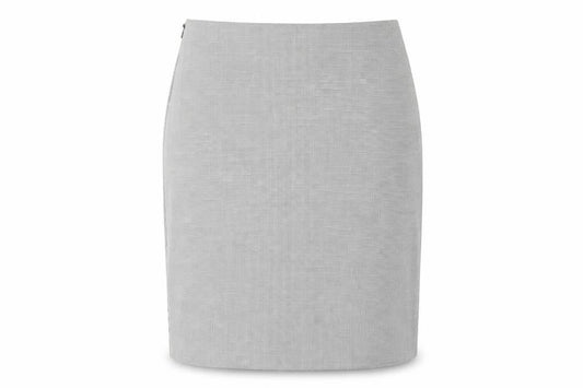 Mew Mew Women’s Grey Houndstooth Knee Length Pencil Skirt L