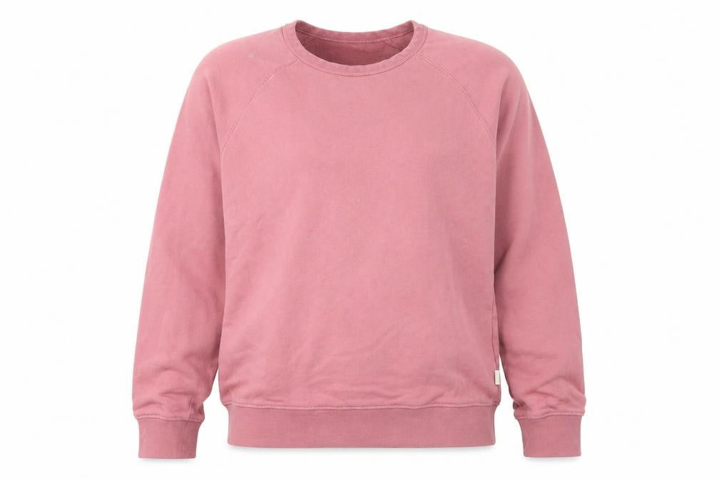 Marks & Spencer Men's Pink M Pullover Sweatshirt Cotton Elastane
