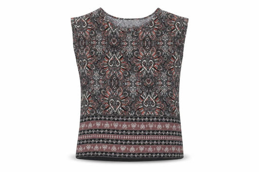 Apricot Women’s Multicoloured Paisley Tunic Blouse Size 10 Viscose Sleeveless