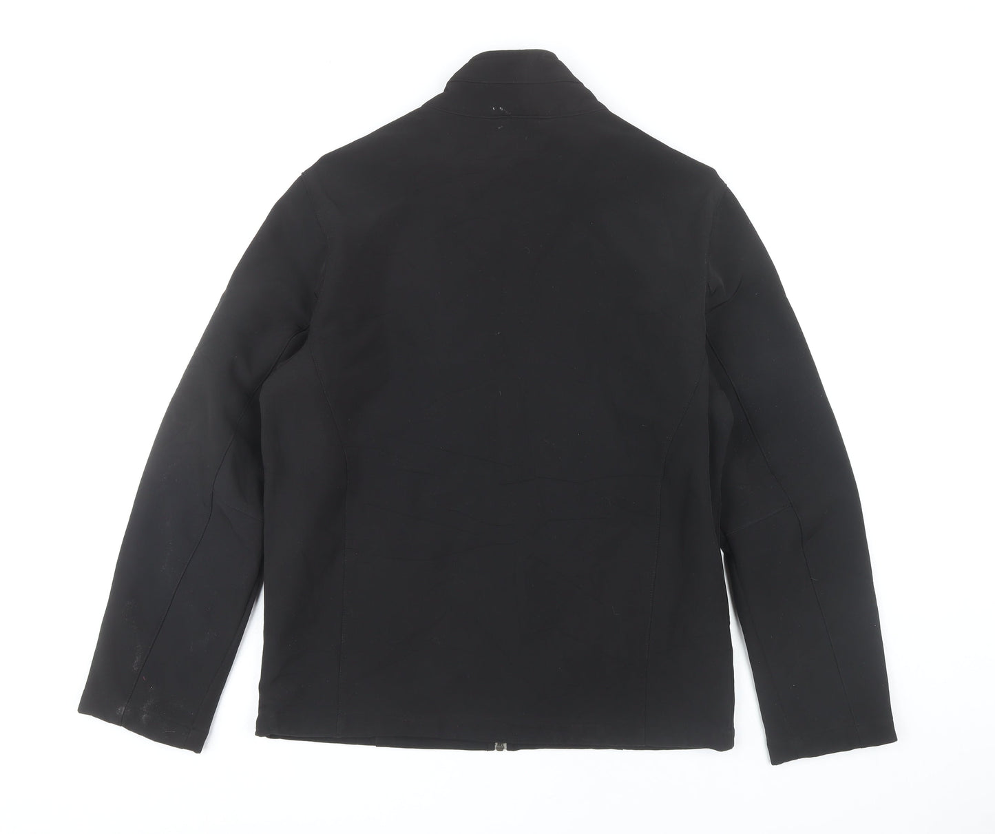 Kirkland Signature Men's Black Softshell Jacket S 38in Water Resistant