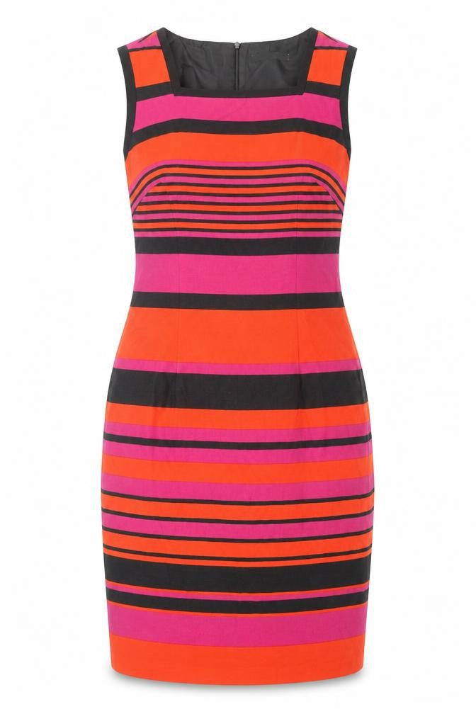 Marks & Spencer Women's Multicoloured Size 10 Sheath Dress