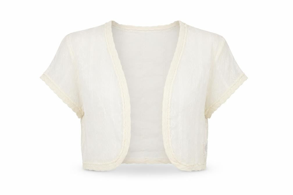 Next Women Ivory Cotton Cropped Blouse Size 14 Summer Casual