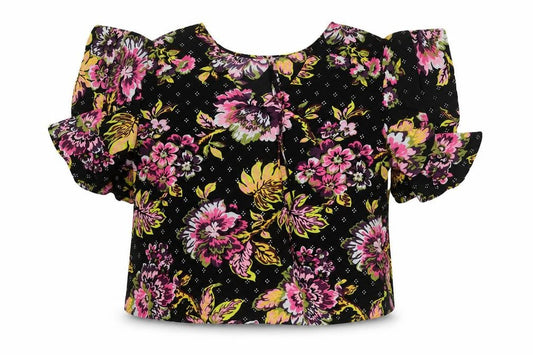 Marks and Spencer Women’s Multicoloured Floral Ruffle Blouse Size 18
