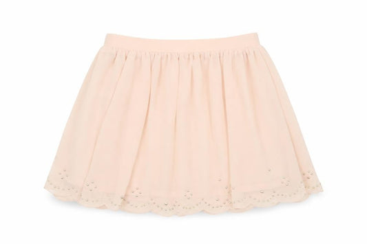 Marks & Spencer Women Pink 2XS A-Line Beaded Chiffon Short Skirt