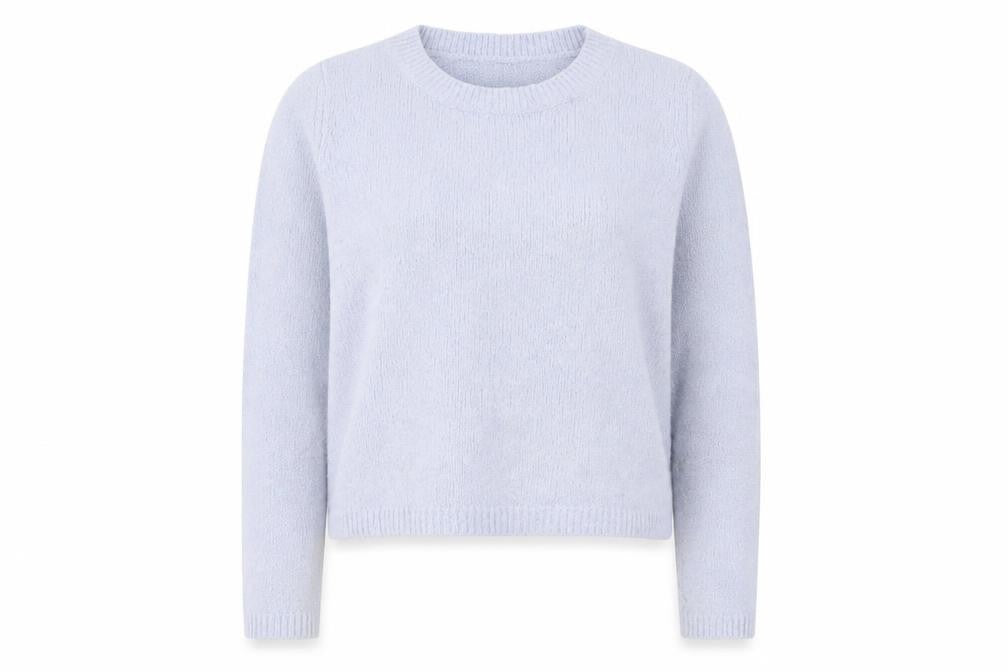 French Connection Women's Purple Wool Blend Pullover Jumper M