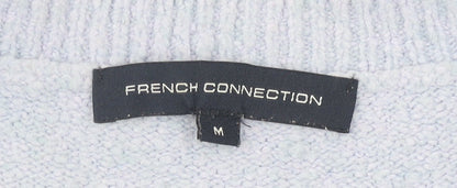 French Connection Women's Purple Wool Blend Pullover Jumper M