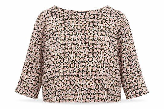 Marks and Spencer Women’s Multicoloured Leopard Print Blouse Size 14