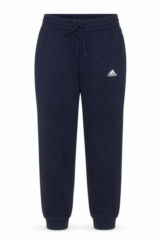 Adidas Womens Blue Jogger Trousers Size 8-10 Cotton Blend Logo