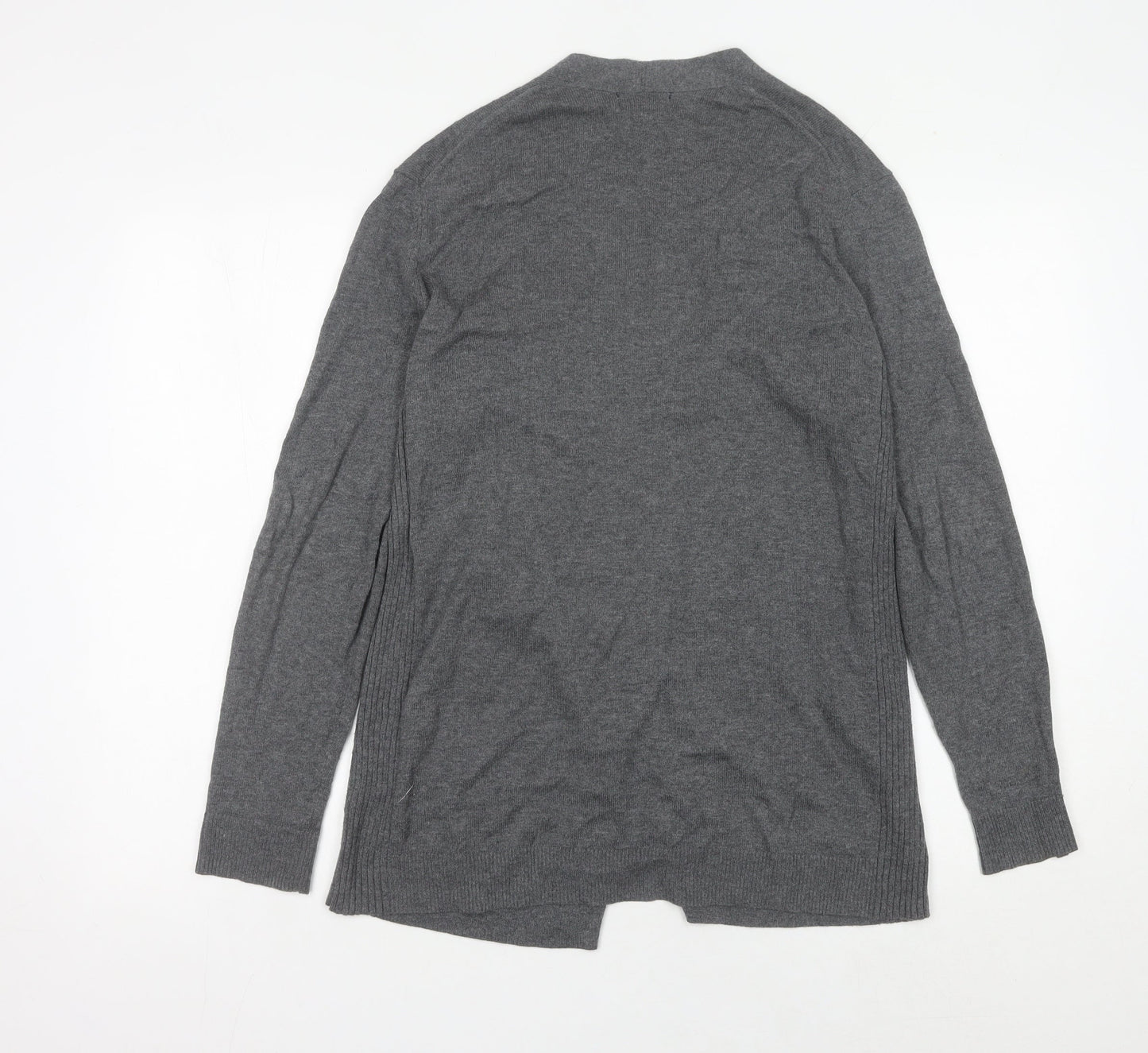 Gap Women’s Grey Long Sleeve Knit Cardigan Size L Cotton Blend