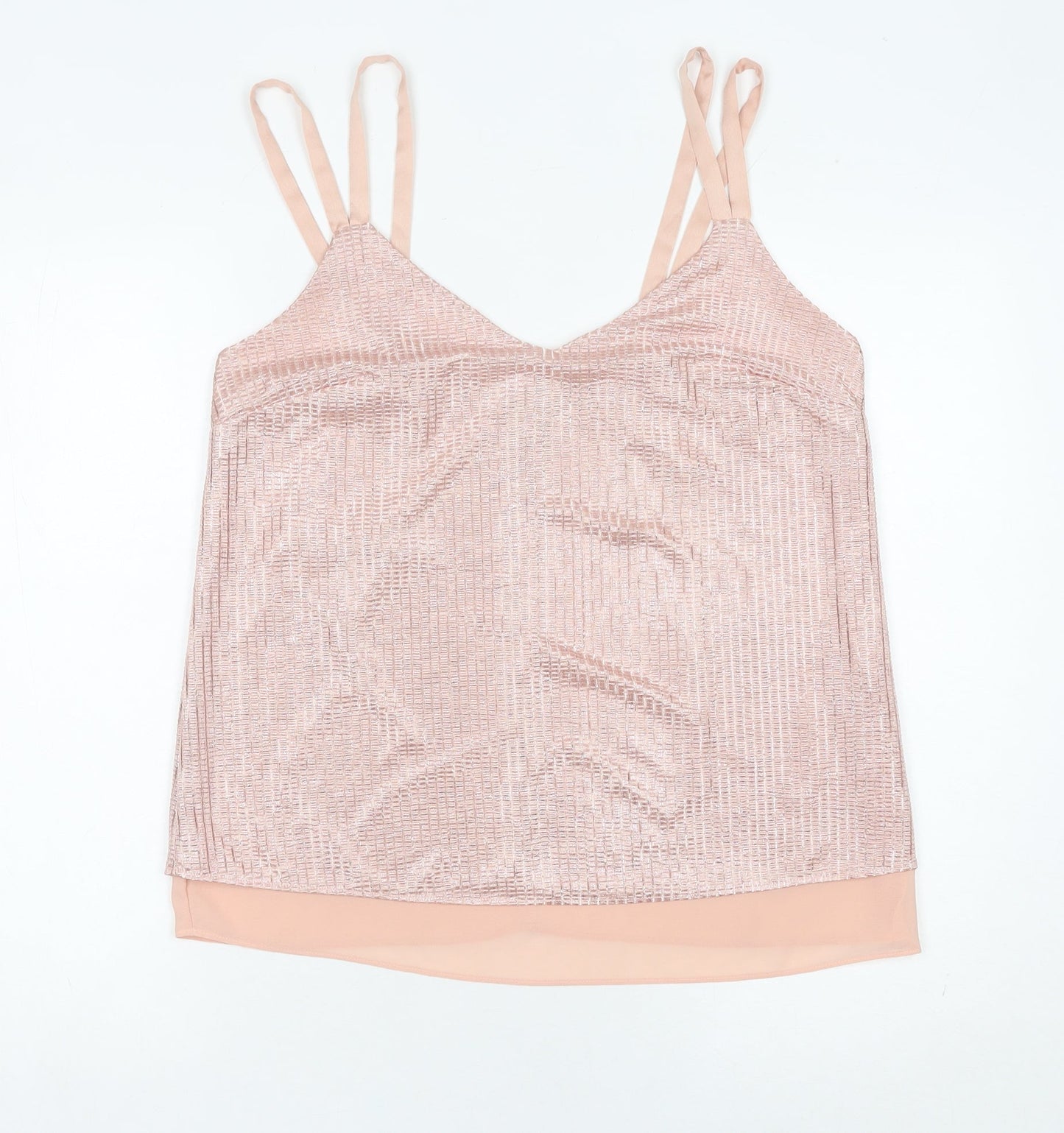 Next Women Pink Size 14 Camisole Sleeveless Summer Blouse