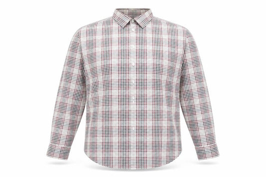 Isobel Kristel New York Men’s Multicoloured Check 2XL Long Sleeve Shirt