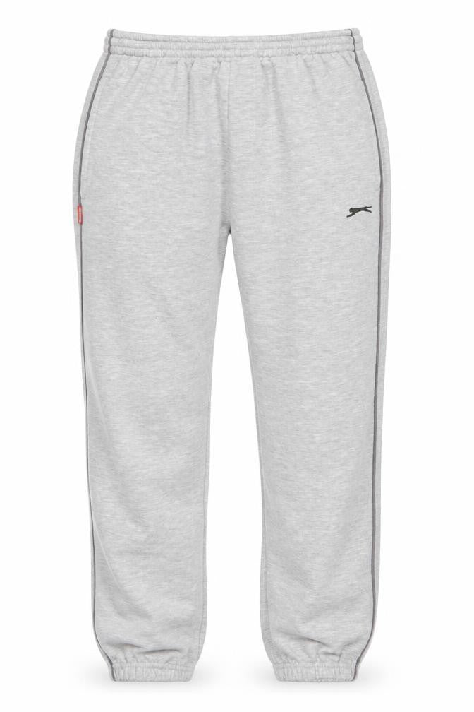 Slazenger Boys Grey Jogger Trousers 13 Years Regular Fit Fleece Sportswear