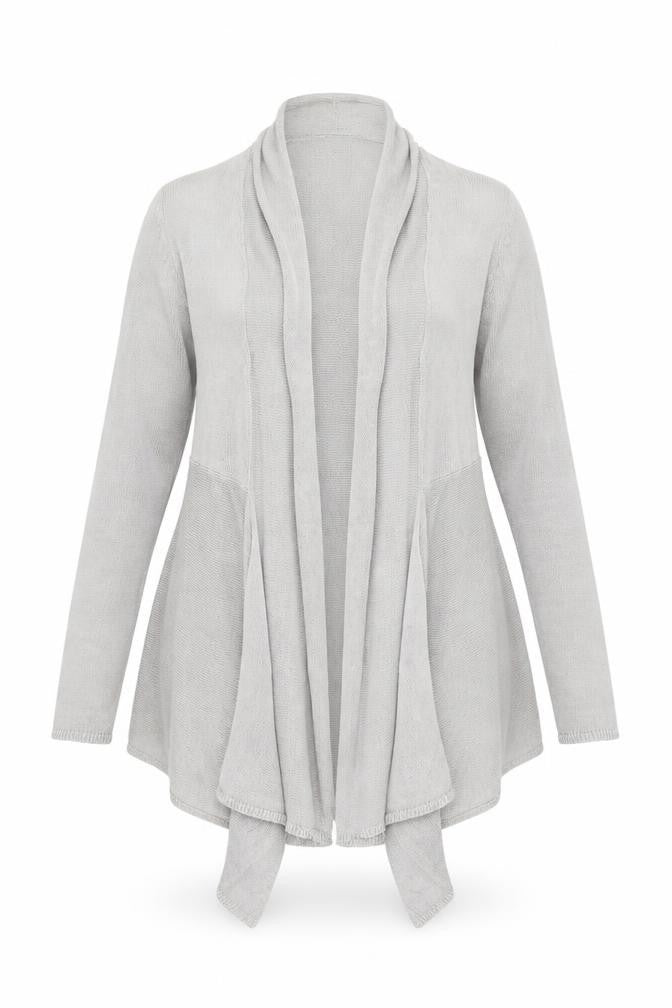 Marks & Spencer Women’s Beige Linen Viscose Open Front Cardigan Size 16
