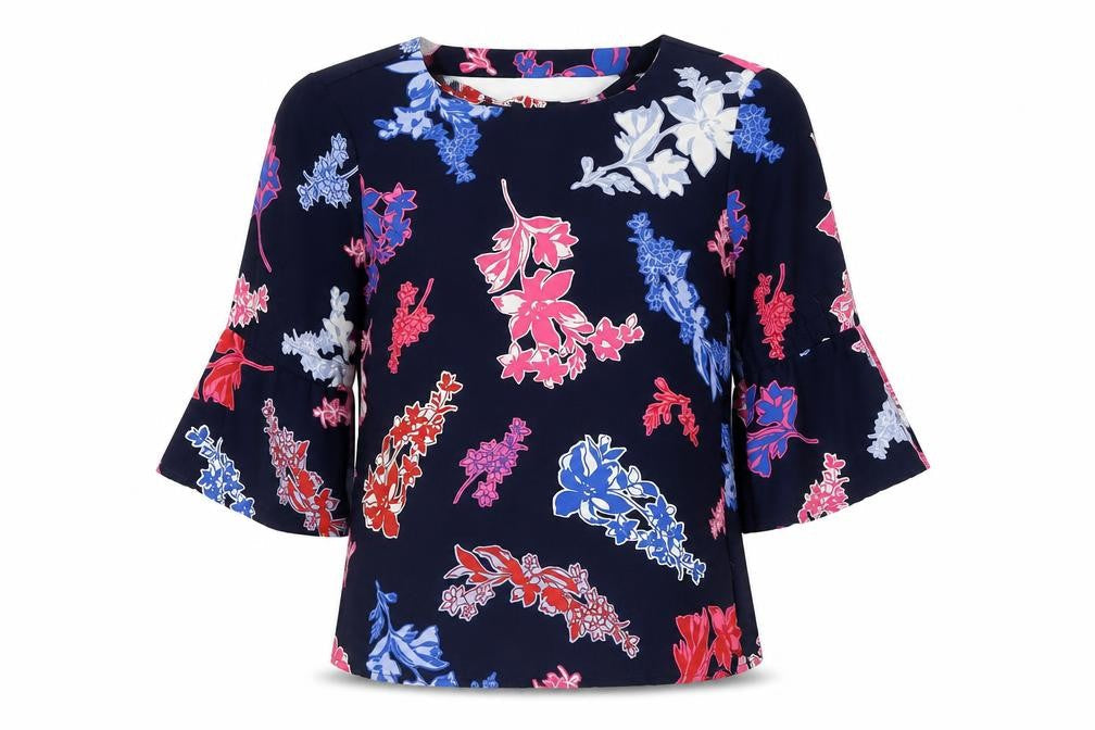 Marks & Spencer Womens Multicoloured Floral Blouse Size 10