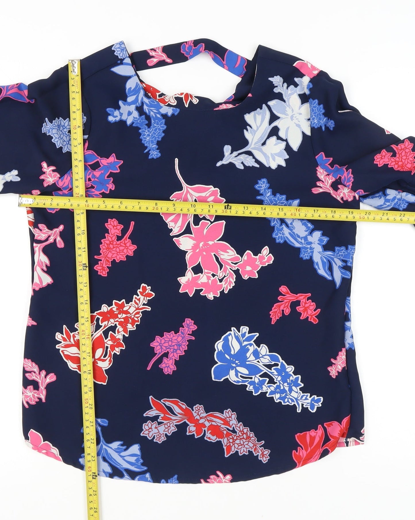 Marks and Spencer Womens Multicoloured Floral Blouse Size 10