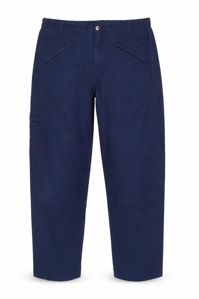 Regatta Men's Blue Cargo Trousers 39W 29L Straight Leg Pockets