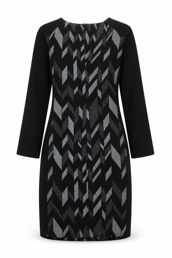 Principles by Ben de Lisi Women’s Black Geometric Sheath Dress Size 8