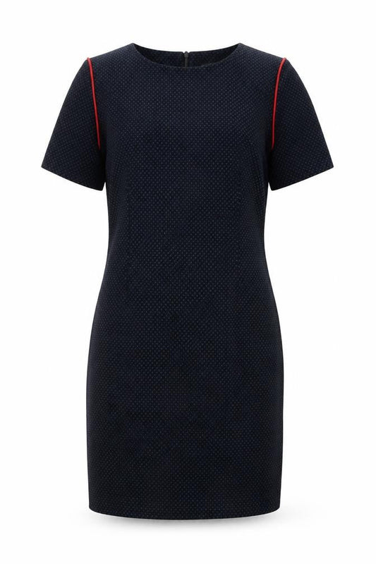 Collection London Women’s Blue Knee Length Sheath Dress Size 16