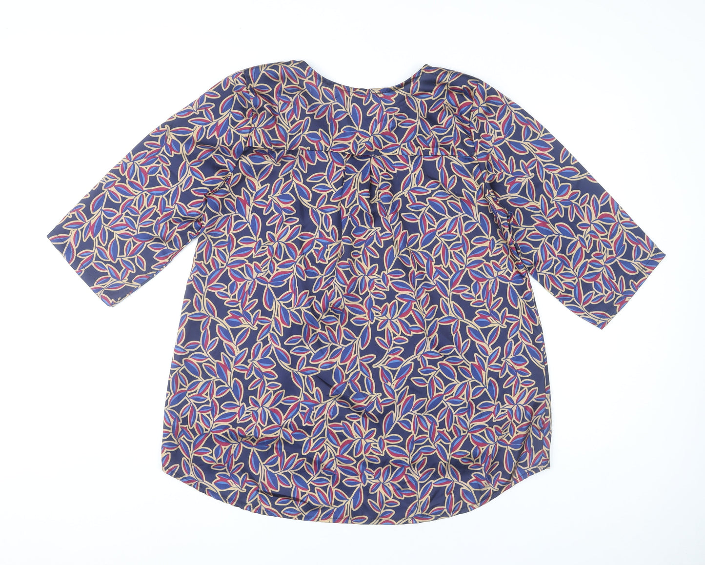 Luca Vanucci Women’s Multicoloured Floral Tunic Blouse M