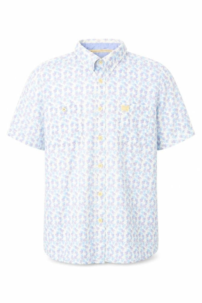 North Coast Men's Multicoloured Tropical Floral Cotton Shirt L