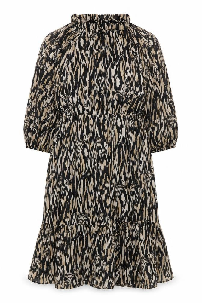 JD Williams Women’s Animal Print Midi A-Line Dress Size 16