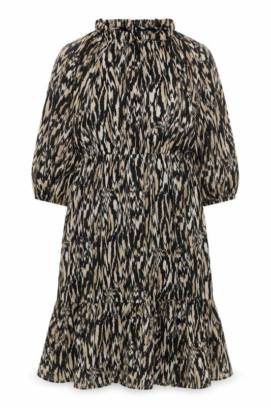 JD Williams Women’s Animal Print Midi A-Line Dress Size 16