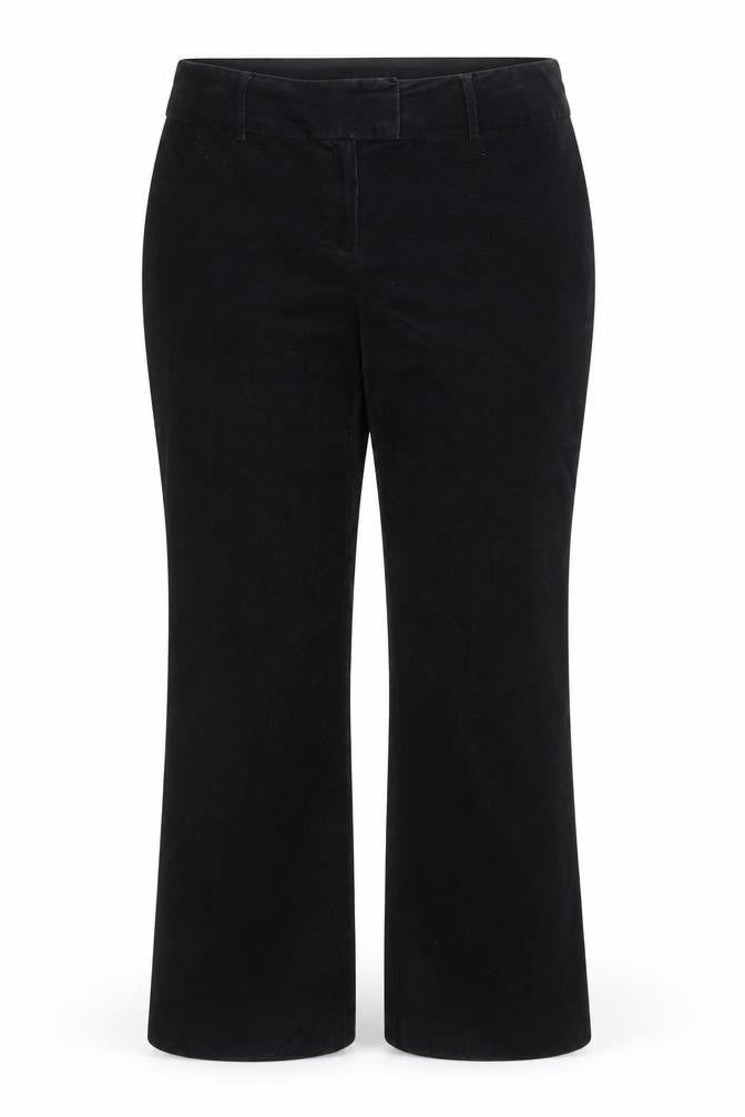 Next Women’s Black Trousers Size 18 Tall Cotton Blend